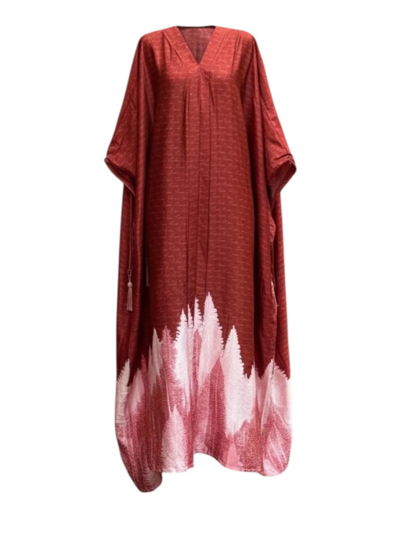 Flaunt Archive Suri Kaftan Red - One Size Flaunt Archive