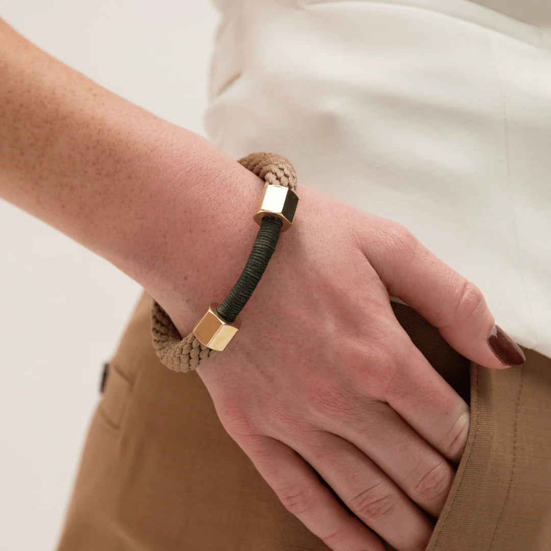 Pichulik Aruba Bracelet Beige Olive Pichulik