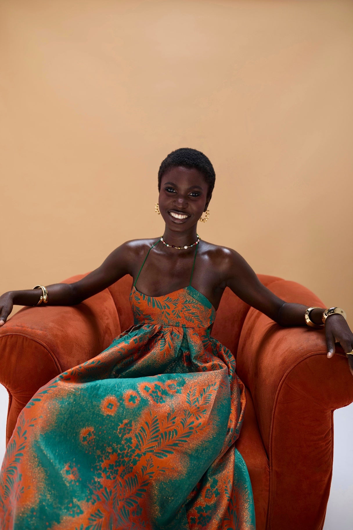 RIRAN LULE Dress - Pumpkin RÍRÁN