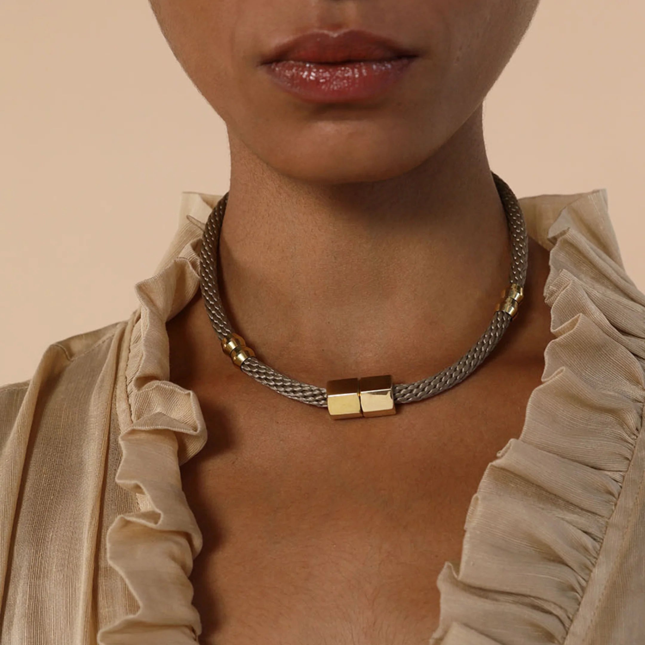 Pichulik Mer Choker Beige Pichulik