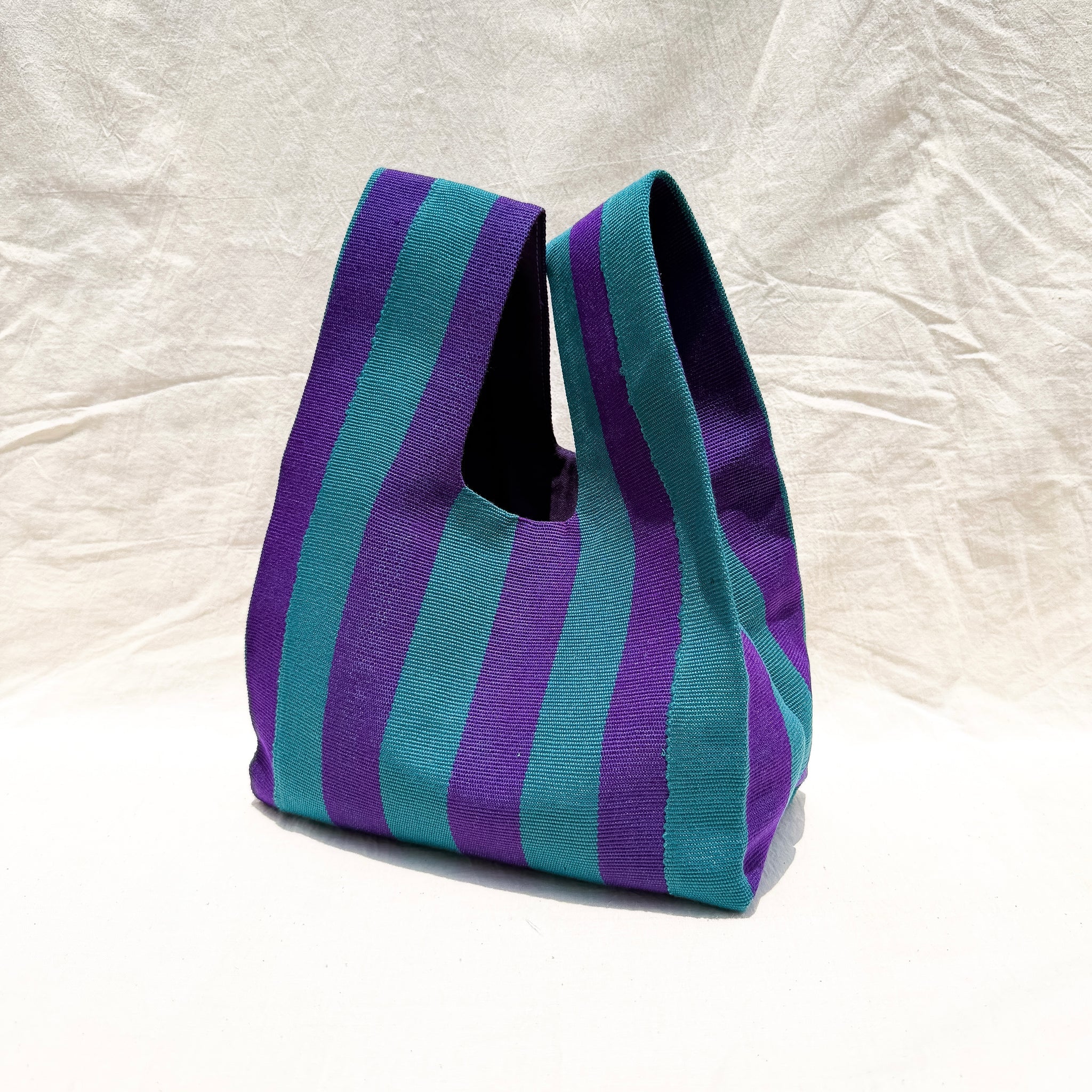 Ihunaya Kékeré Bag in Aso-Oke IHUNAYA