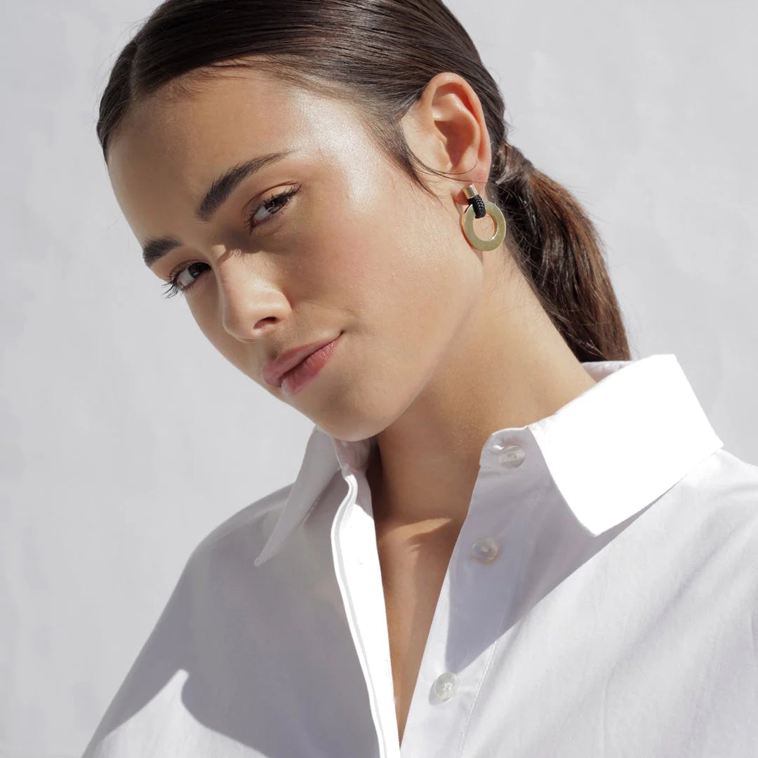 Pichulik Noor Earrings Black Pichulik