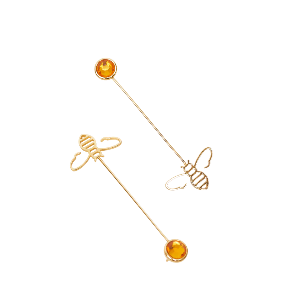 Bee Drop Earrings - Shop Atunda
