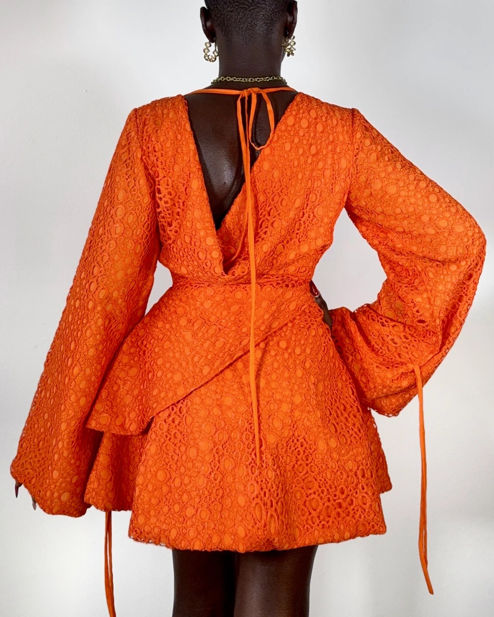 RIRAN Bebi Lace Set - Pumpkin RÍRÁN