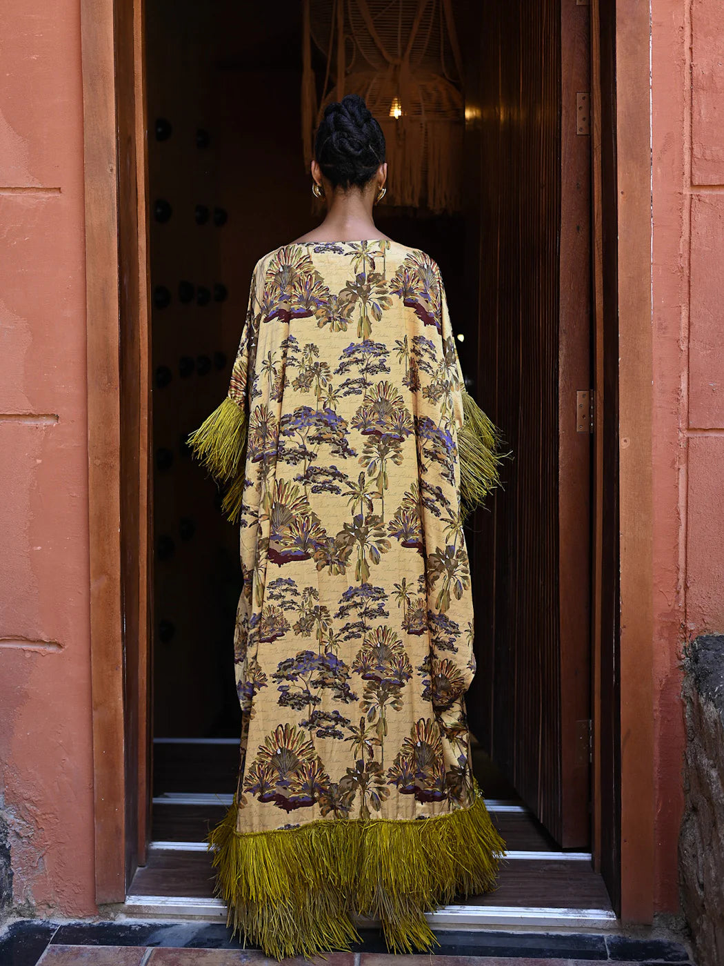 Flaunt Archive Abeni Dress Mustard - One Size Flaunt Archive