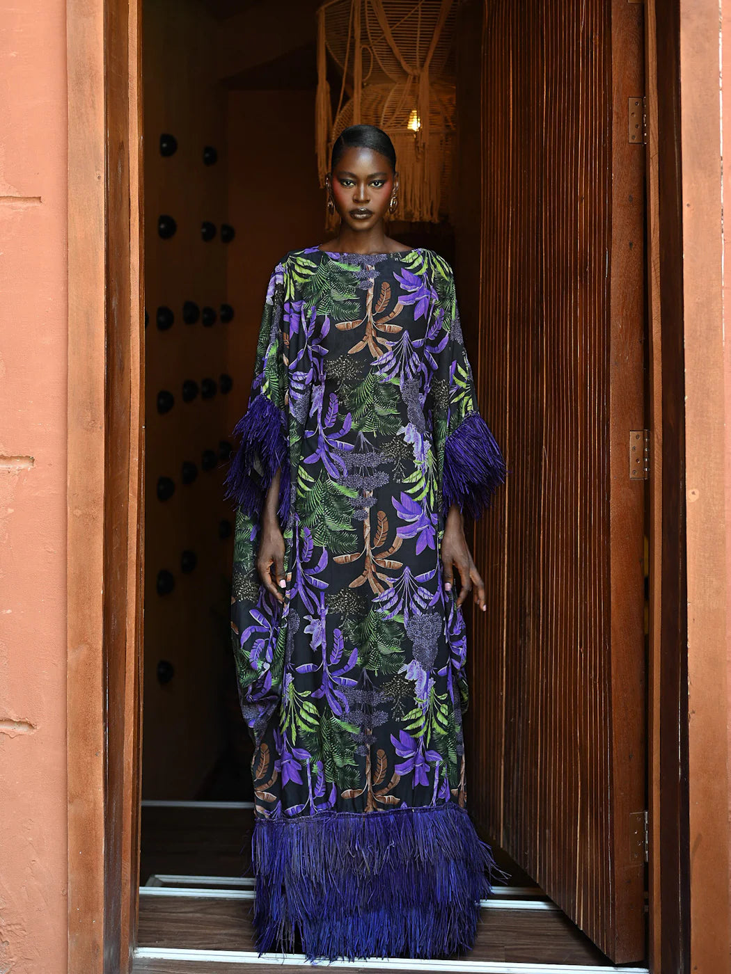 Flaunt Archive Abeni Dress Purple - One Size Flaunt Archive