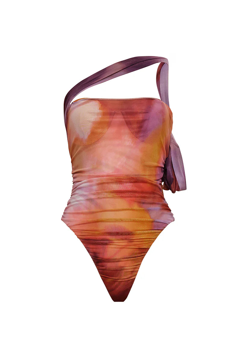 Tika One Piece Swimsuit in Dandi Print - Shop Atunda