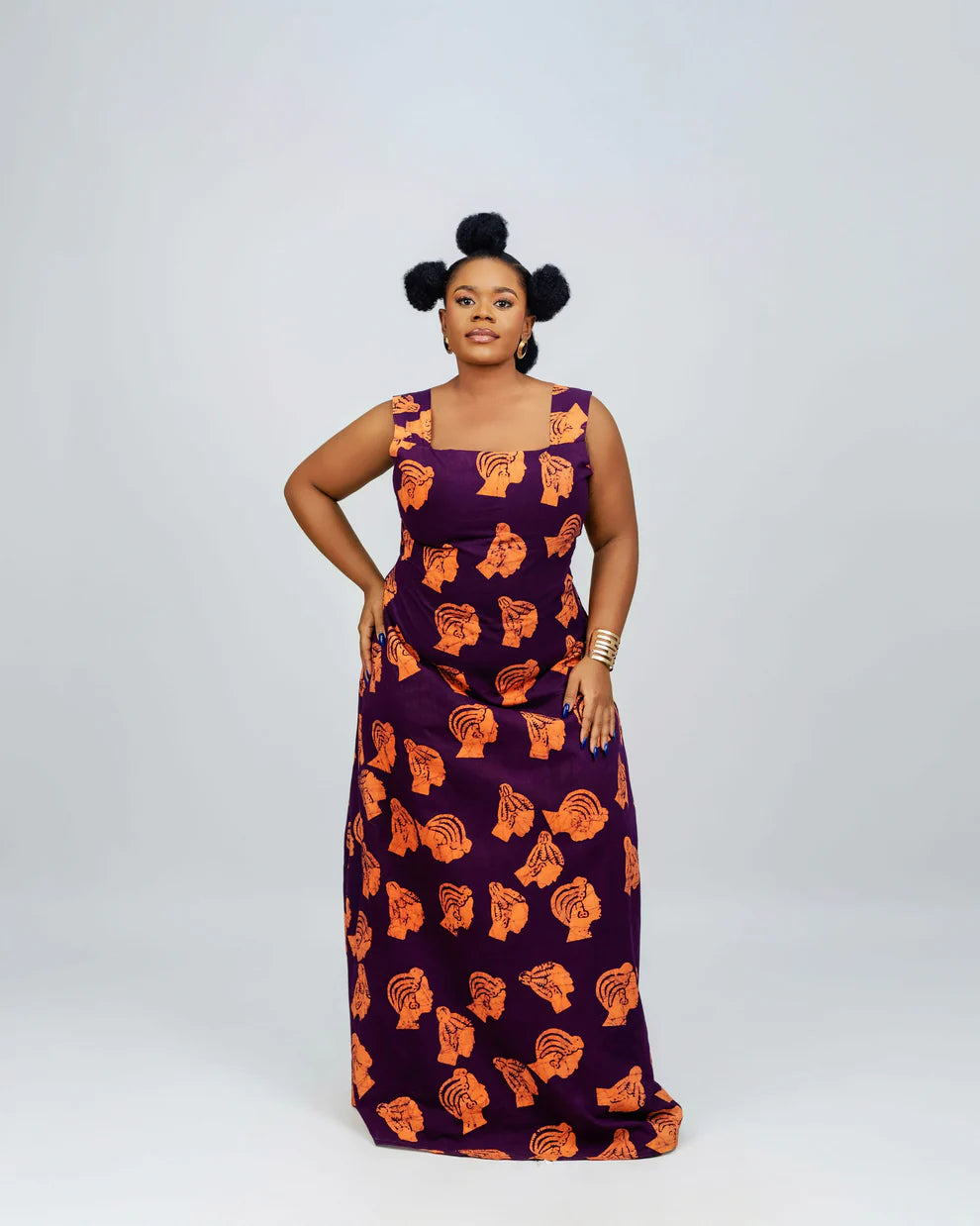 Arike Patterned Dress - Shop Atunda