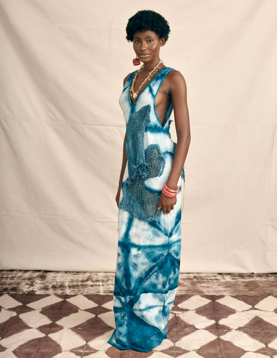 Pettre Taylor Phumzy Dress - Blue Pettre Taylor