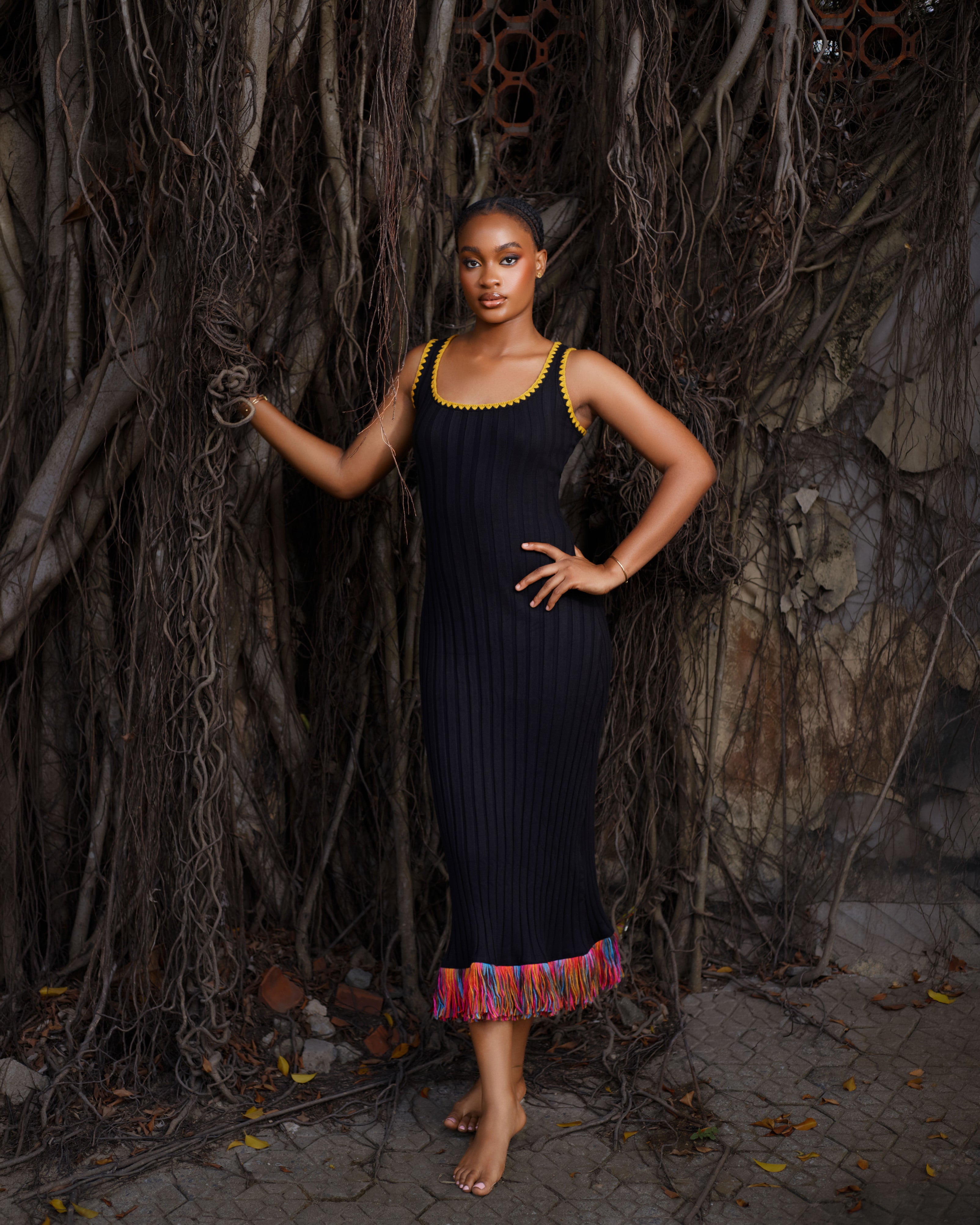 Babayo Nomad's Essential Fringe Dress BABAYO